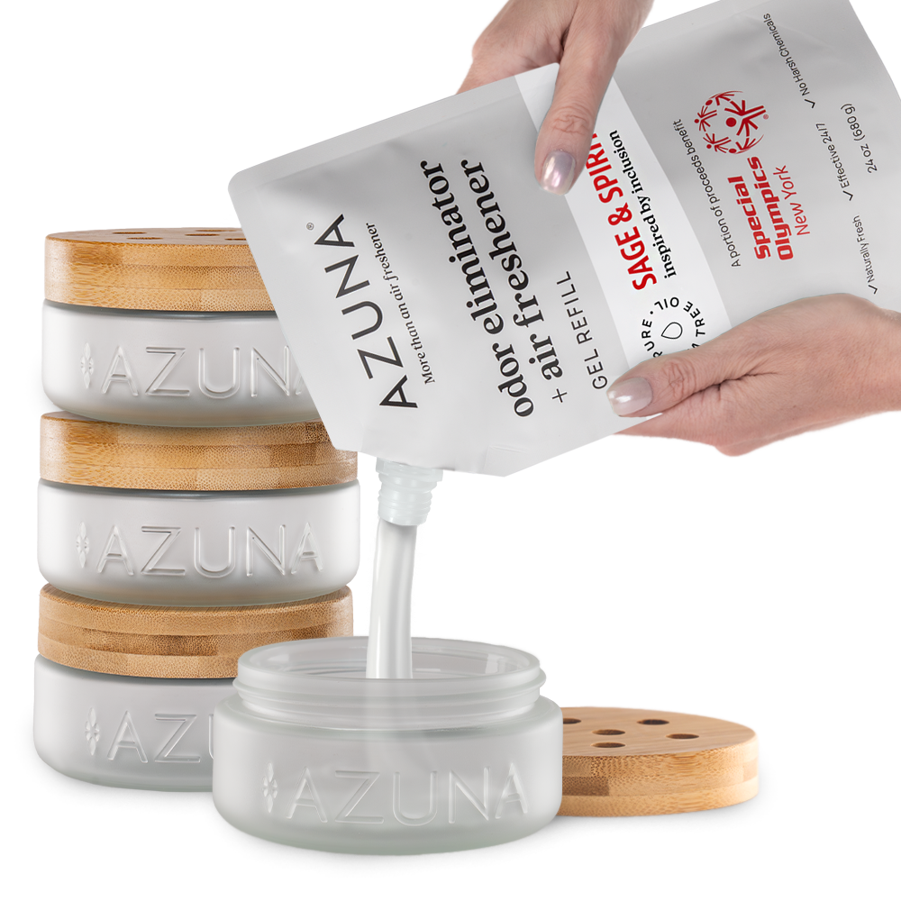 Luxe Glass Odor Eliminator 4 Room Starter Kit