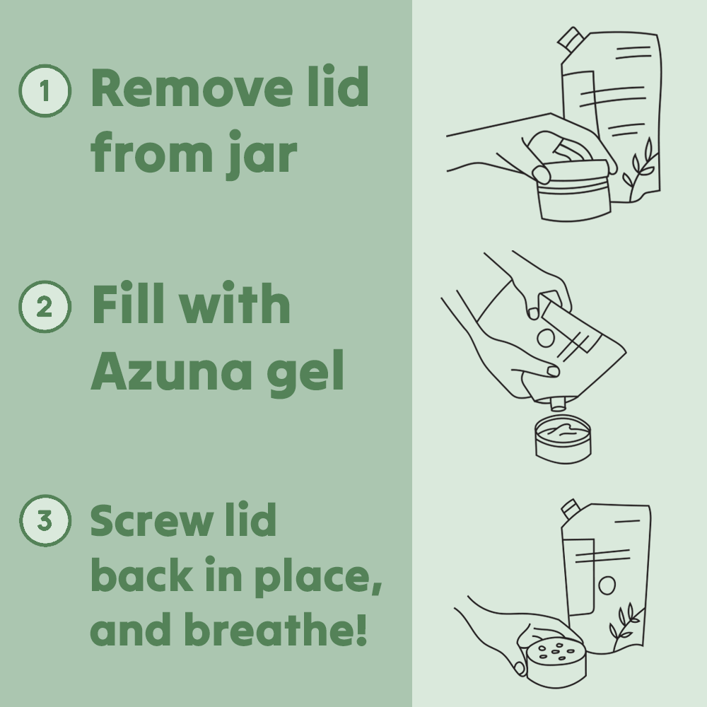 Luxe Glass Odor Eliminator 4 Room Starter Kit