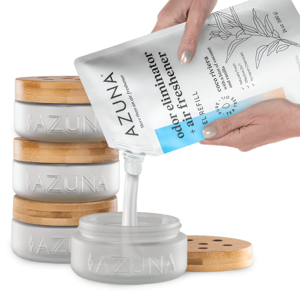 Luxe Glass Odor Eliminator 4 Room Starter Kit