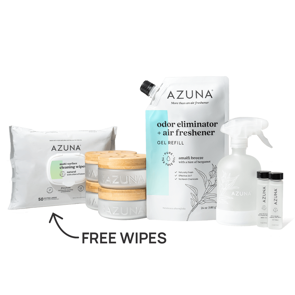 Luxe Glass Premium Odor Eliminator 4 Room Kit
