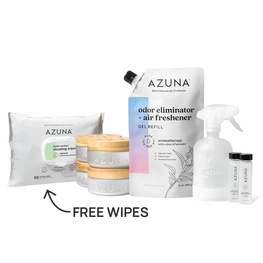 Luxe Glass Premium Odor Eliminator 4 Room Kit