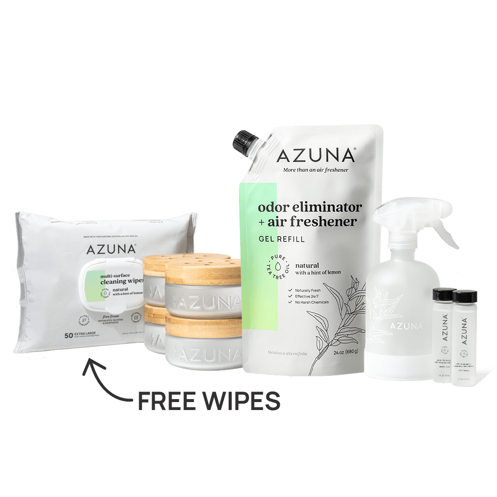Luxe Glass Premium Odor Eliminator 4 Room Kit
